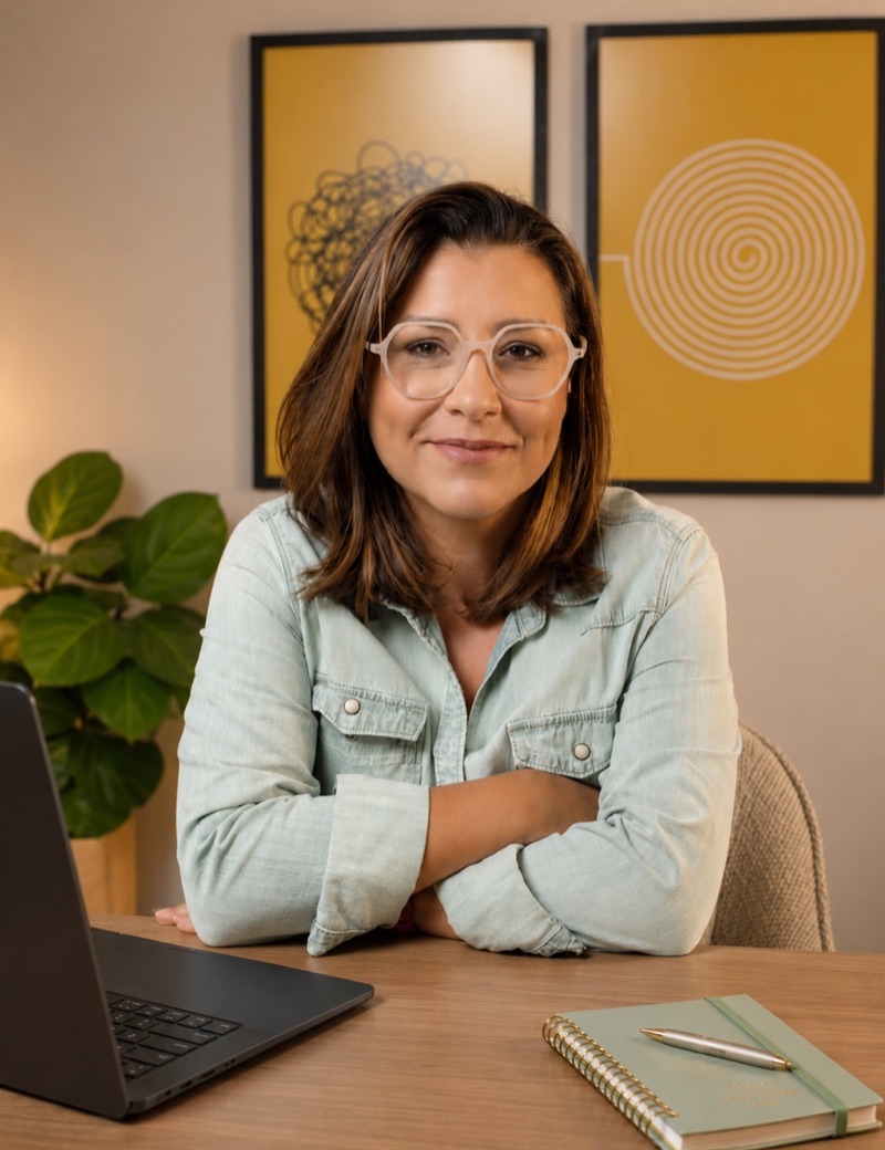 Cintia Ribeiro, psicóloga clínica, atendimento online